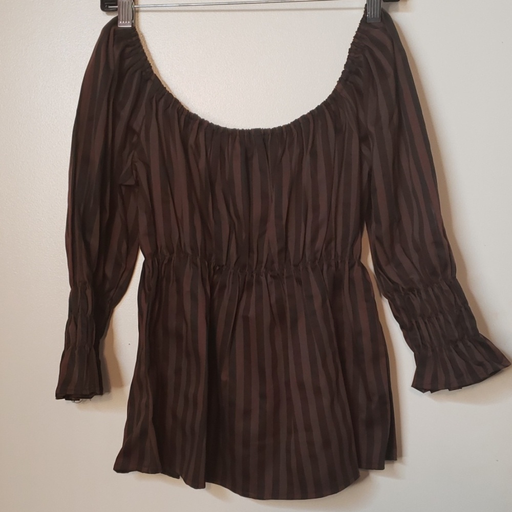 3 Piece Brown Corset Costume - Picture 4 of 4
